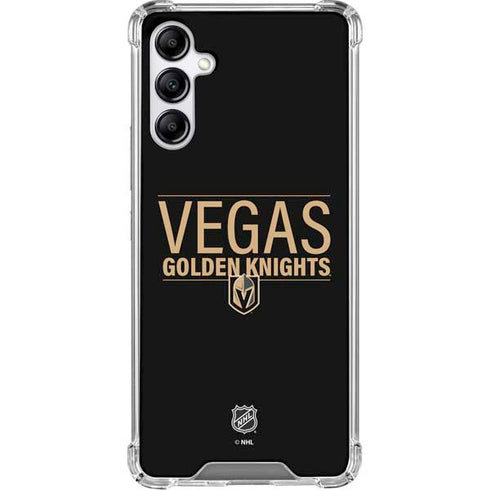 NHL Vegas Golden Knights Lineup Galaxy A15 5G Clear Case